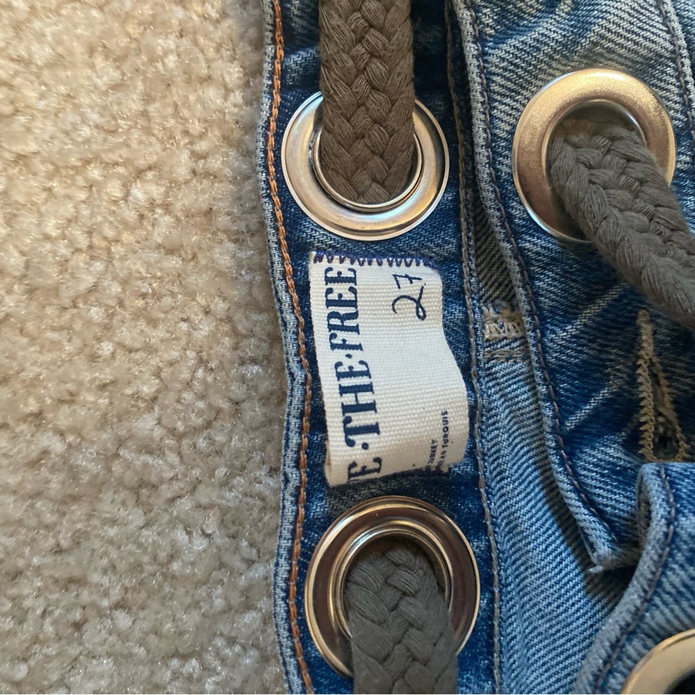 Free People Moxie Pull-On Barrel Jeans